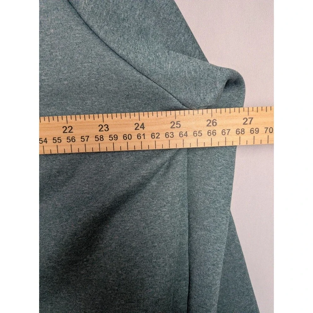 LL Bean Mountain Tech Fleece 1/2 Zip Jacket Men’s XL Green Pullover Active
